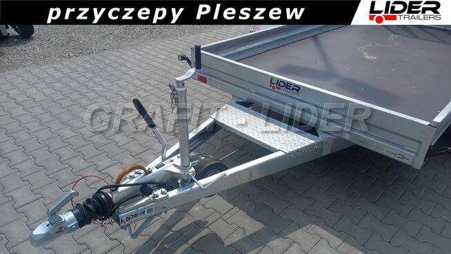 LT-165 przyczepa 350x180x20cm, do przewozu minikoparki