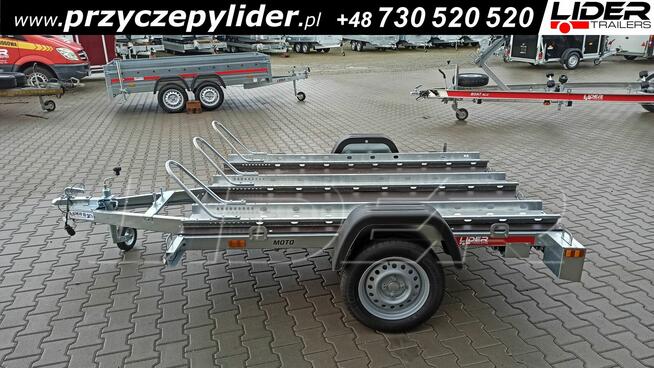 TM-364 przyczepa 200x155cm, MOTO 3 do przewozu 3 motocykli