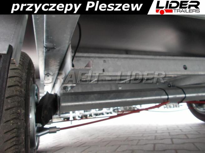 TM-032 przyczepa 406x202cm, CarKeeper 4020 laweta uchylna