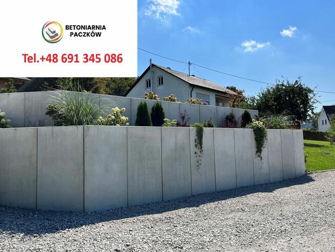 Beton, płyty drogowe, mury oporowe typu Li T