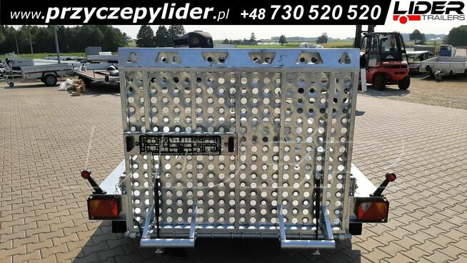 TM-289 przyczepa 260x150cm, Builder 2615 do koparki sprzętu