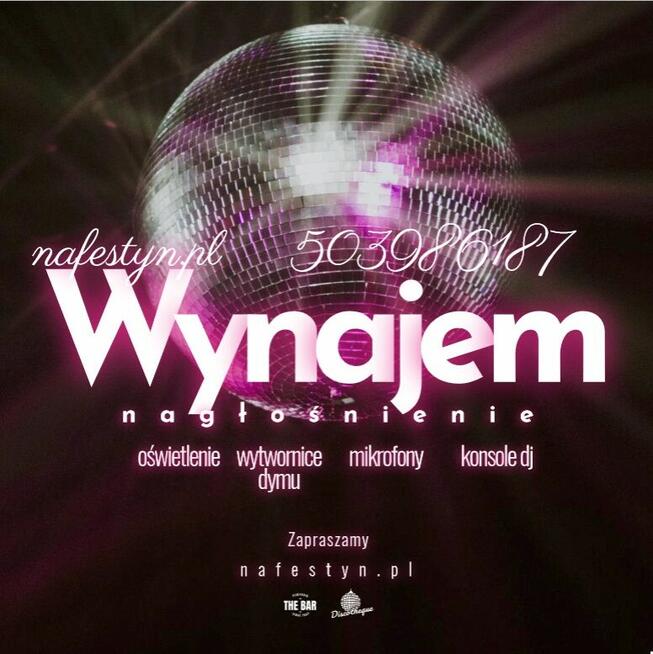 Wypożyczalnia nagłośnienia i oświetlenia Wynajem nagłośnieni