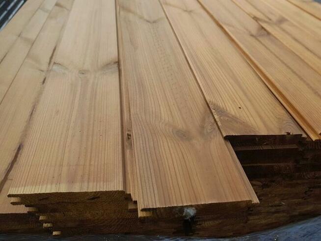 Deska drewniana thermo sosna A/B 19x140mm Profil faza (C)