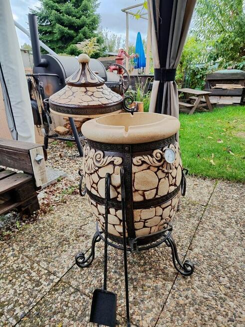 Tandyr Cegła 65| Piec grillowy Fireclay Ręcznie robiony