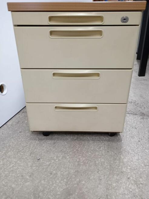 Kontenerek pod biurko przybornik jezdny na kółkach