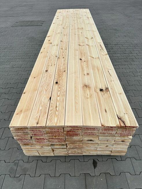 DESKA SOSNA SKANDYNAWSKA RYFLOWANA GŁADKA KLASA BC 27X145mm