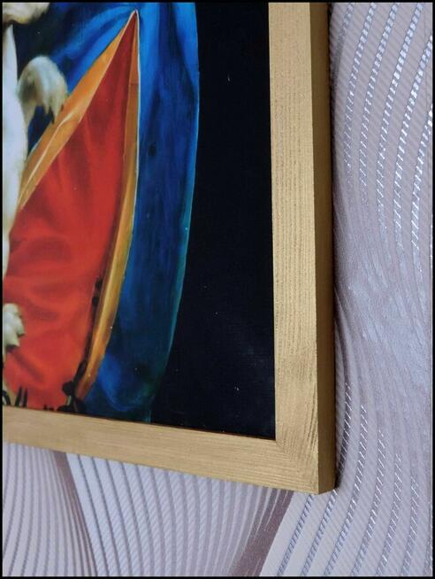 Obraz na płótnie - Dama z gronostajem, Vinci, 50x70cm