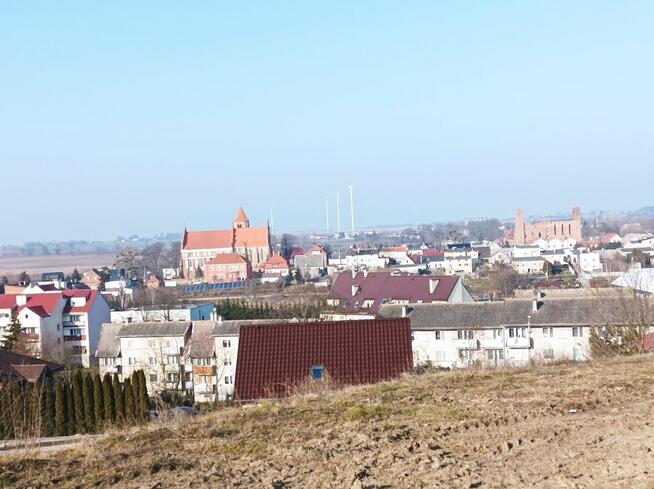 Działki budowlane w Radzyniu Chełmińskim z panoramą miasta