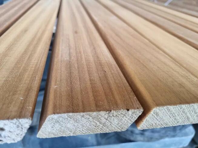 Deska elewacyjna drewniana thermo abachi ayous 21x68 RHOMBUS