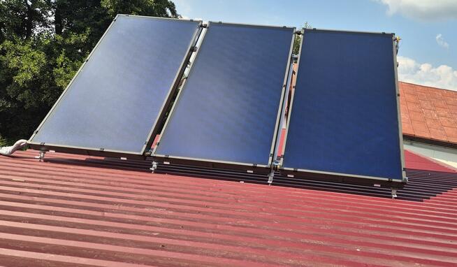 Kolektory słoneczne / Montaż kolektorów słonecznych