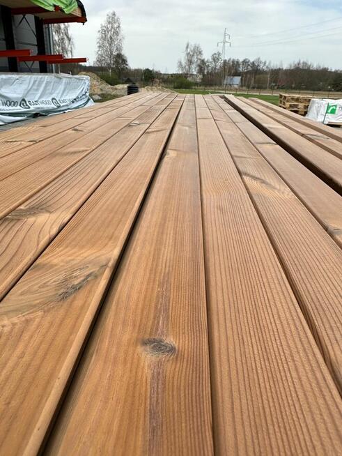 DESKA ELEWACYJNA TERMO THERMO SOSNA ROMB RHOMBUS 26x68mm