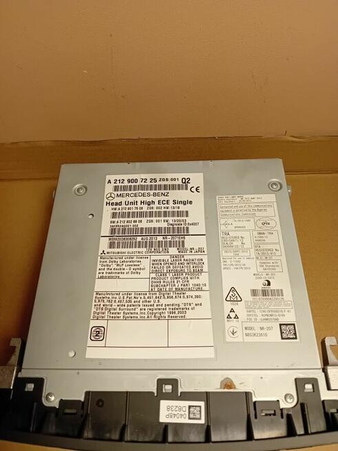 MERCEDES W212 RADIO, Nawigacja