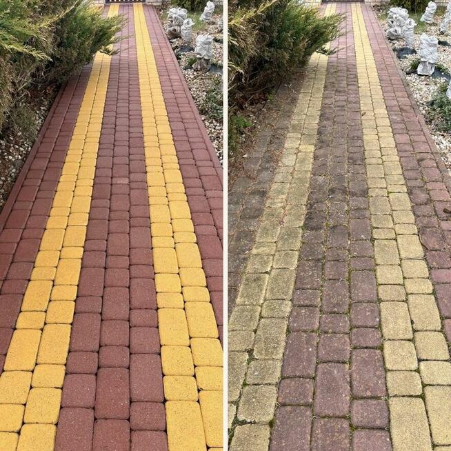 Czyszczenie kostki brukowej TARNÓW impregnacja Talerz