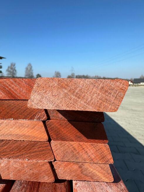 Deska elewacyjna padouk Fas KD 21x66mm RHOMBUS vermillion