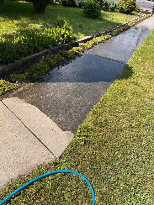 Czyszczenie kostki brukowej TARNÓW impregnacja Talerz
