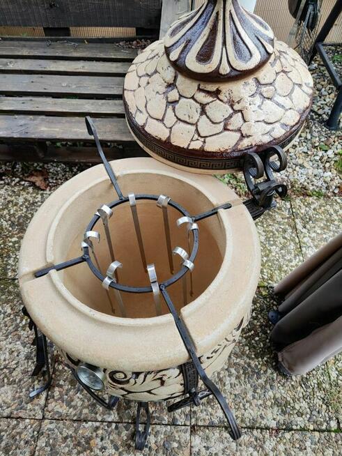 Tandyr Cegła 65| Piec grillowy Fireclay Ręcznie robiony