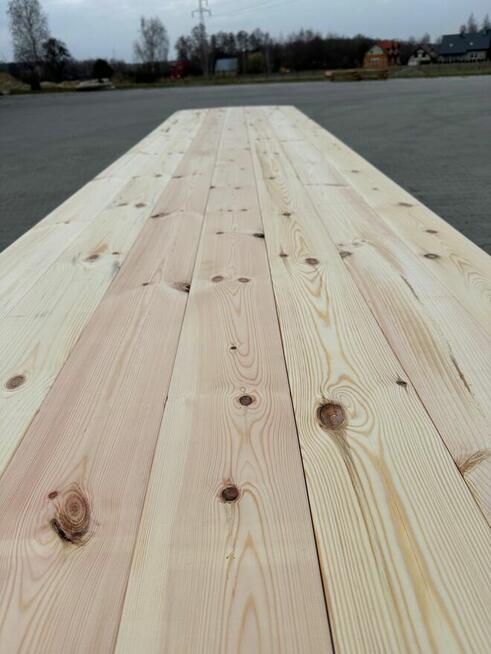 DESKA SOSNA SKANDYNAWSKA RYFLOWANA GŁADKA KLASA BC 27X145mm