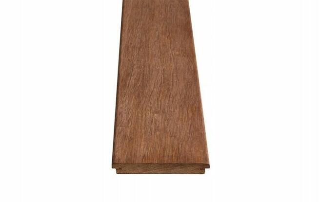 Deska egzotyczna merbau gładka Klips HL/HL KL. FAS KD 22x140