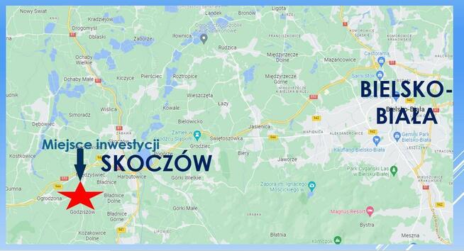Działka budowlana Międzyświeć gm. Skoczów