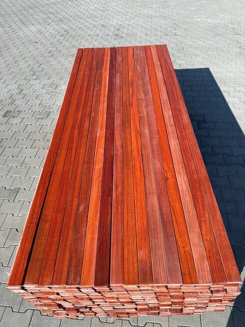 Deska elewacyjna padouk Fas KD 21x66mm RHOMBUS vermillion