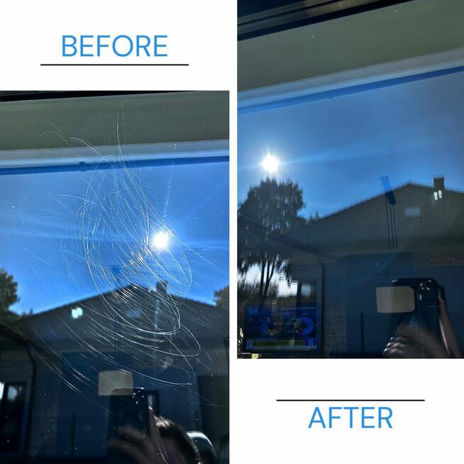 Polerowanie szyb okiennych | Usuwanie rys z szyb