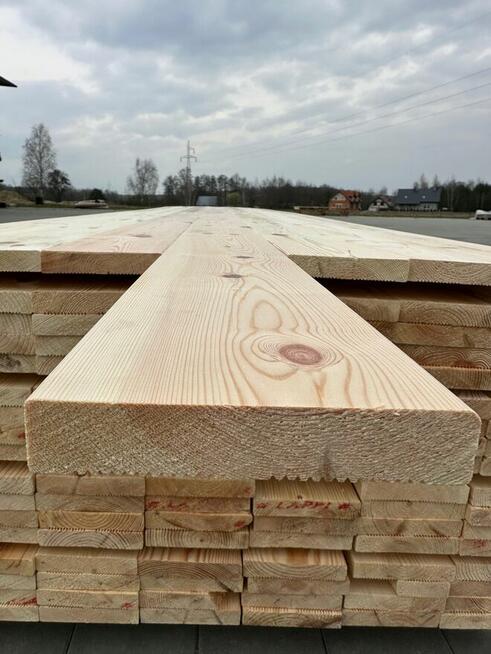 DESKA SOSNA SKANDYNAWSKA RYFLOWANA GŁADKA KLASA BC 27X145mm