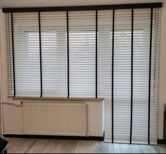 Żaluzje drewniane i bambusowe 50 i 25 mm