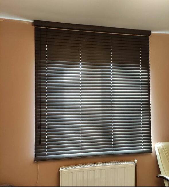 Żaluzje drewniane i bambusowe 50 i 25 mm