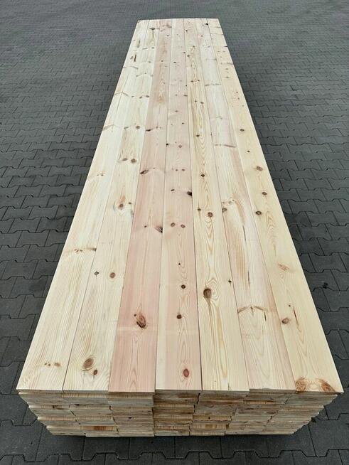 DESKA SOSNA SKANDYNAWSKA RYFLOWANA GŁADKA KLASA BC 27X145mm
