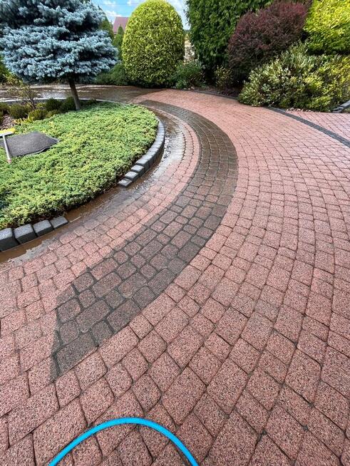 Czyszczenie kostki brukowej TARNÓW impregnacja Talerz