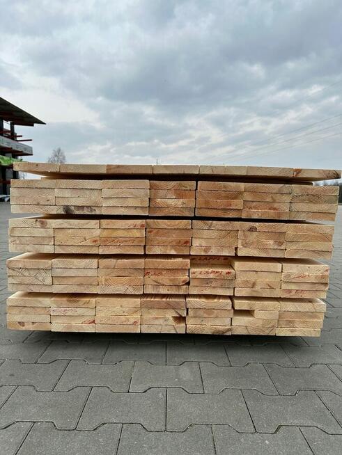 DESKA SOSNA SKANDYNAWSKA RYFLOWANA GŁADKA KLASA BC 27X145mm