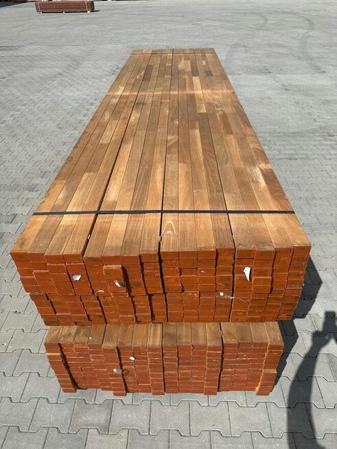 legar konstrukcyjny bangkirai egzotyczny drewno 42X65mm