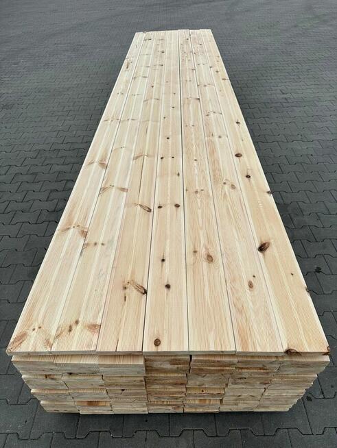 DESKA SOSNA SKANDYNAWSKA RYFLOWANA GŁADKA KLASA BC 27X145mm