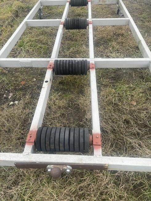 Łoże podstawa stojak pod jacht motorówke wózek portowy warsz