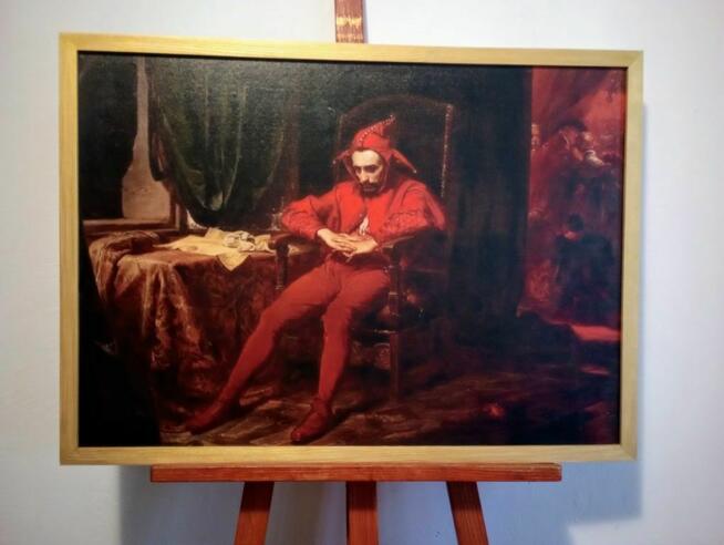 Obraz na płótnie - Stańczyk - Jan Matejko, 50x70cm