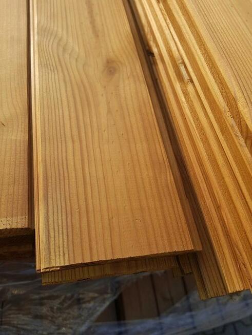 Deska drewniana thermo sosna A/B 19x140mm Profil faza (C)