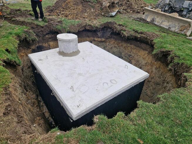 Szambo betono7,8,9,10,12,14m3 Zbiorniki betonowe 10m3 montaż