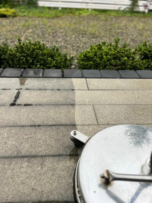 Czyszczenie kostki brukowej TARNÓW impregnacja Talerz