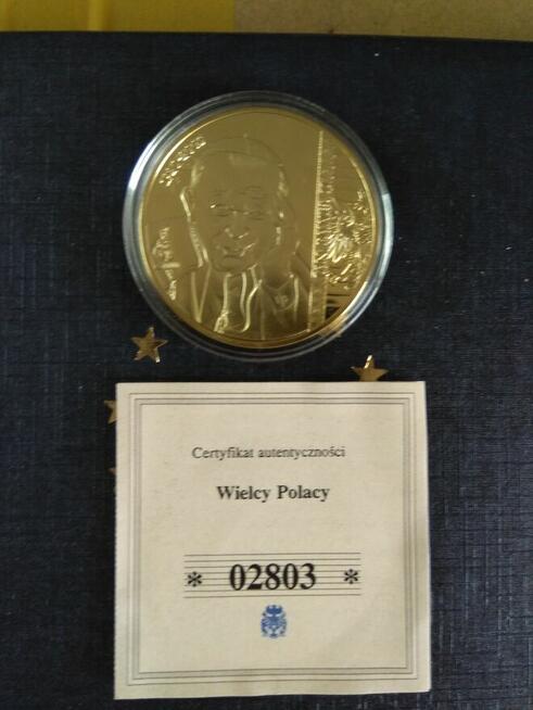 Medal z serii Wielcy Polacy Jan Paweł 2