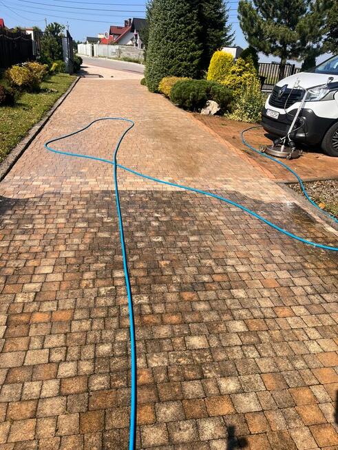 Czyszczenie kostki brukowej TARNÓW impregnacja Talerz