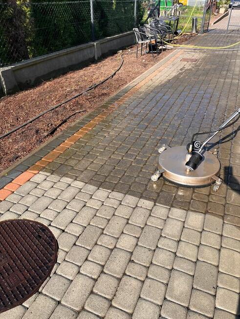 Czyszczenie kostki brukowej TARNÓW impregnacja Talerz