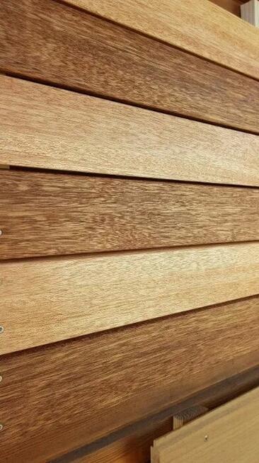 Deska elewacyjna drewniana meranti KL.Fas KD 20x90mm RHOMBUS