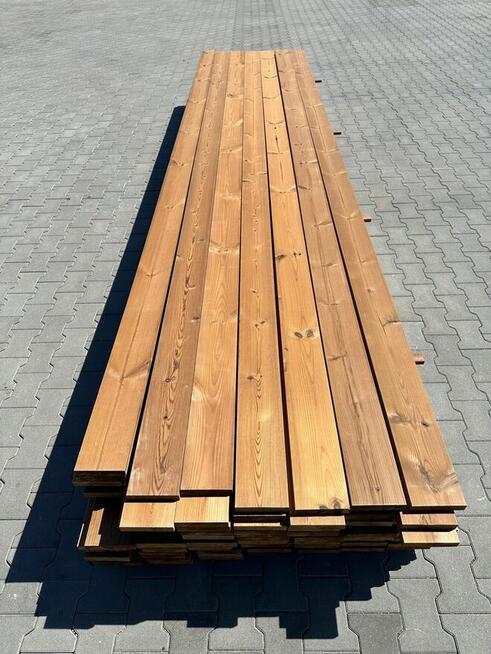 DESKA TARASOWA THERMO TERMO SOSNA GŁADKA KLASA A/B 26X138mm