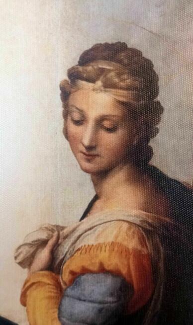 Obraz na płótnie -Rafael Santi „Madonna Sykstyńska” 60x40