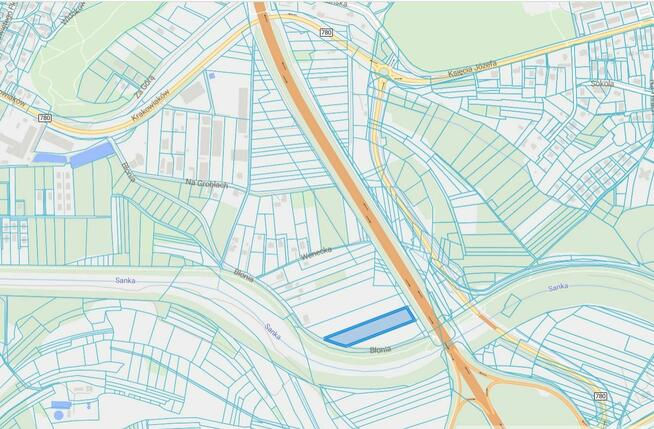 Wynajmę działkę 7000 m2 Kryspinów Wydzierżawię 70a Krysp
