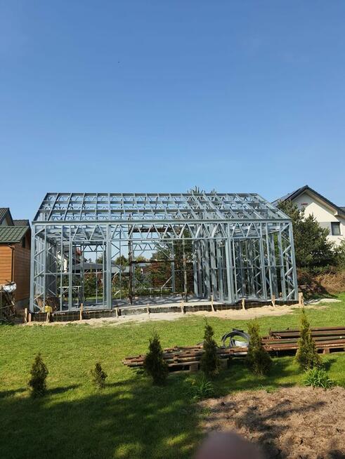 Domy, domki,budynki gospodarcze, garaże w szkielecie stalowym