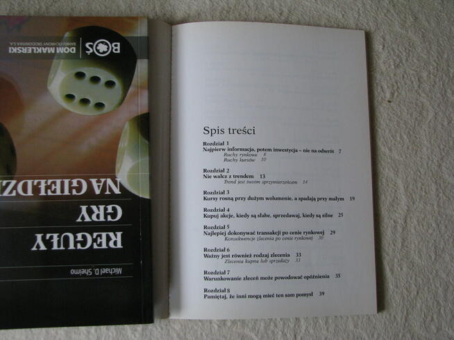 Reguły gry na giełdzie część 1 i 2, Michael D. Sheimo