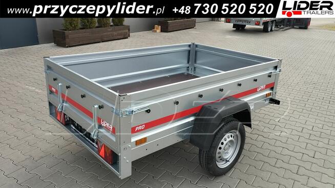 TM-184 przyczepa 205x125x40cm przyczepka lekka PRO 2012