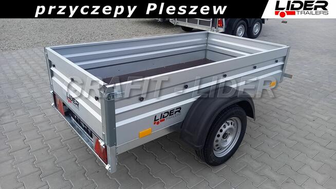 BR-100 przyczepa 205x121x39cm, BO7202 II WB, lekka 750kg