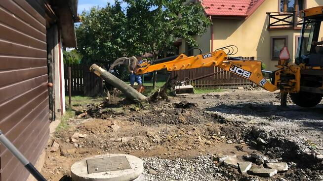Usługi Koparką Koparko ładowarką